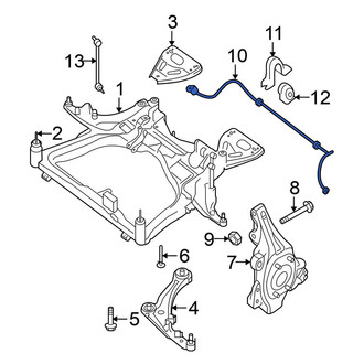 Nissan OE - Front Suspension Stabilizer Bar