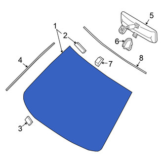 Nissan OE - Front Windshield