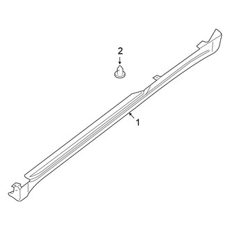 Nissan OE - Pillars, Rocker & Floor - Exterior Trim (Sedan)