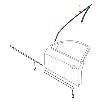 Nissan OE - Front Left Door Applique