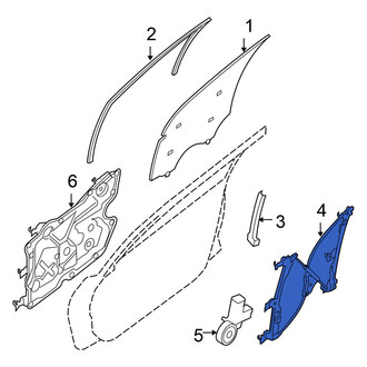Nissan OE - Front Left Window Regulator