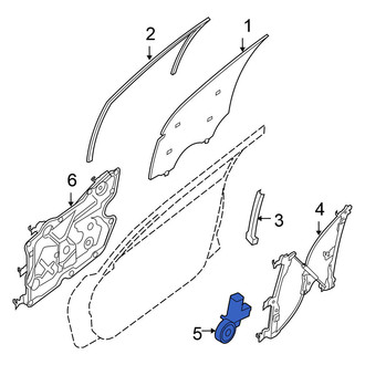 Nissan OE - Front Left Window Motor