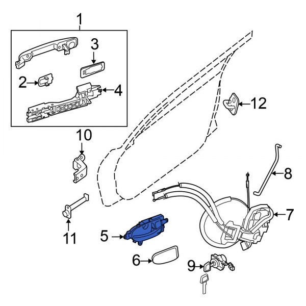 Interior Door Handle