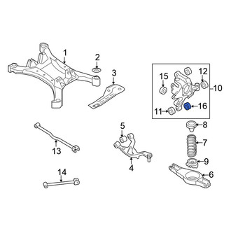 Nissan OE - Rear Upper Inner Suspension Knuckle Bushing