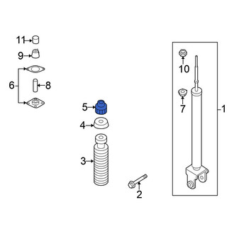 Nissan OE - Rear Suspension Knuckle Bushing