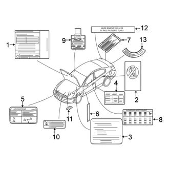Nissan OE - Information Labels - Labels (FULL HYBRID EV-GAS (FHEV))