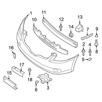 Nissan OE - Front Bumper - Bumper & Components (FULL HYBRID EV-GAS (FHEV))