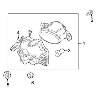 Nissan OE - Front Lamps - Fog Lamps (FULL HYBRID EV-GAS (FHEV))