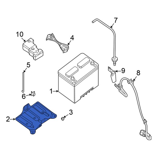 Battery Tray