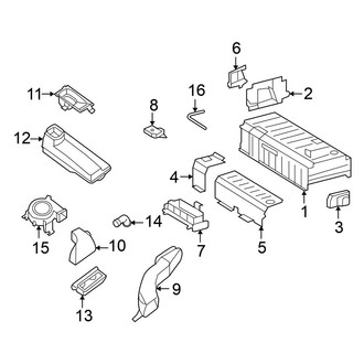 Nissan OE - Electrical - Battery (Electric, Motor Type), (FULL HYBRID EV-GAS (FHEV))