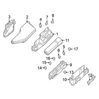 Nissan OE - Electrical - Fuse & Relay (Engine Room), (FULL HYBRID EV-GAS (FHEV))