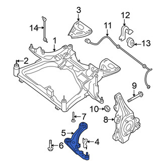 LINK COMPL - REAR SUSPENSION LOWER, REAR RH Nissan Altima 2016 - 2018