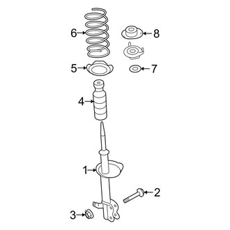 Nissan OE - Front Suspension - Struts & Components