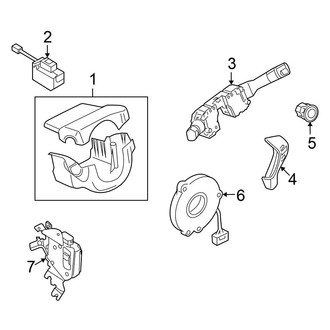 Nissan OE - Steering Column - Shroud, Switches & Levers (FULL HYBRID EV-GAS (FHEV))