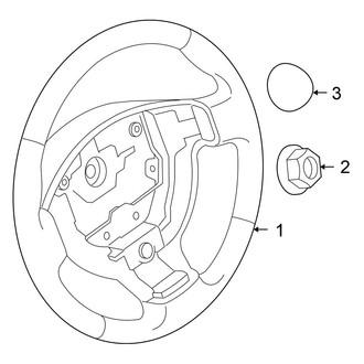 Nissan OE - Steering Wheel & Trim (FULL HYBRID EV-GAS (FHEV))
