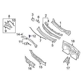 Nissan OE - Rear Engine Cover Stud