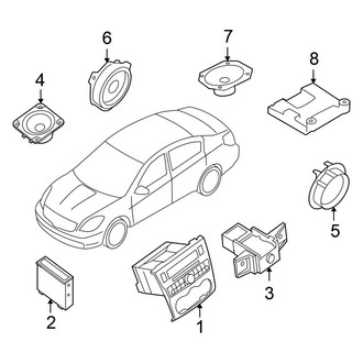 Nissan OE - Instrument Panel - Sound System (FULL HYBRID EV-GAS (FHEV))