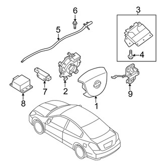 Nissan OE - Restraint Systems - Air Bag Components (FULL HYBRID EV-GAS (FHEV))