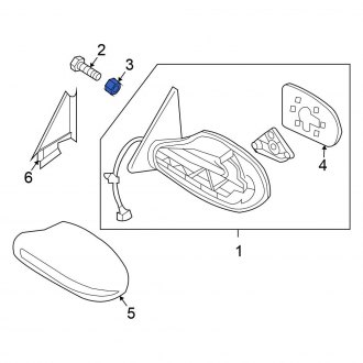 Nissan OE - Cruise Control Distance Sensor Nut