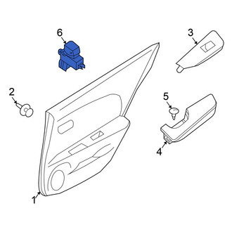 Nissan OE - Rear Door Window Switch