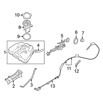 Nissan OE - Fuel System Components