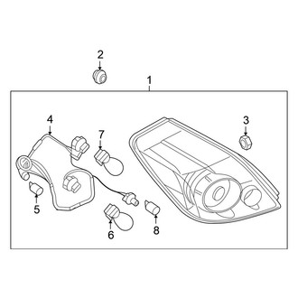 Nissan OE - Rear Lamps - Combination Lamps (FULL HYBRID EV-GAS (FHEV))