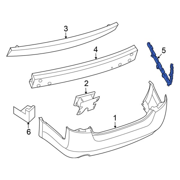 Bumper Cover Reinforcement Beam