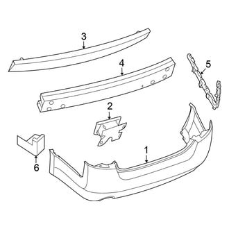 Nissan OE - Rear Bumper - Bumper & Components (FULL HYBRID EV-GAS (FHEV))