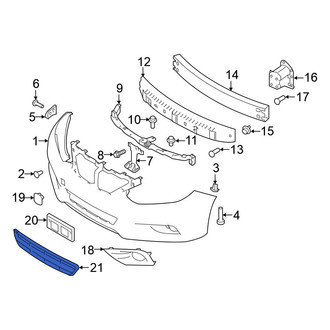 Nissan OE - Front Lower Grille