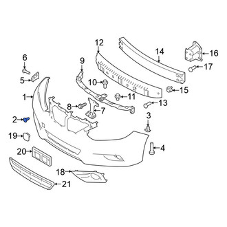 Nissan OE - Bumper Cover Retainer
