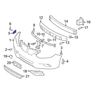 Nissan OE - Front Right Bumper Cover Bracket