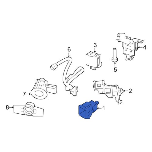 Pièce Auto Nissan Great-Capteur De TempéRature D'Air D'Admission Pour Land Cruiser J15 Pièce Auto Nissan Juke Leaf