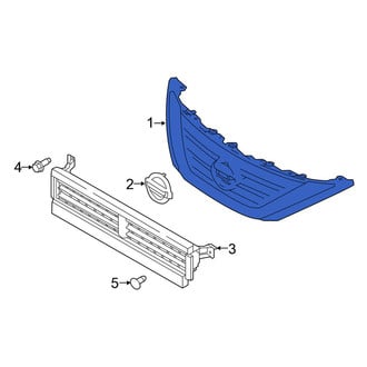 Nissan OE - Front Upper Grille