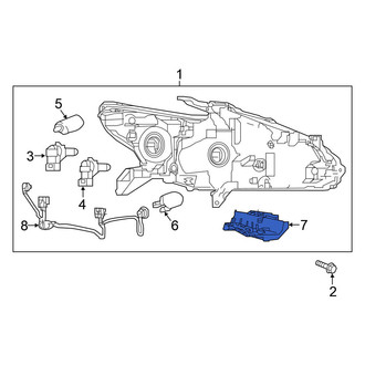 Nissan OE - Right Headlight Bracket