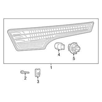 Nissan OE - Front Lamps - Signal Lamps (Sedan)