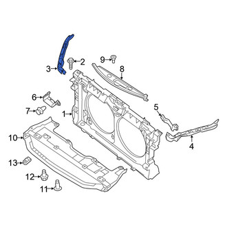 Nissan OE - Right Radiator Support Bracket