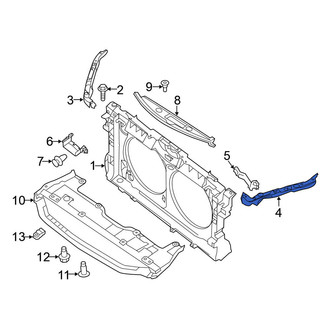 Nissan OE - Left Radiator Support Tie Bar Bracket
