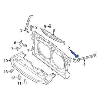 Nissan OE - Engine Cooling Fan Motor Wiring Harness Bracket