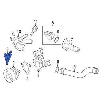Nissan OE - Engine Water Pump Housing Gasket
