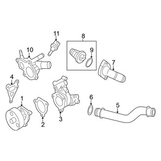 Nissan OE - Cooling - Water Pump (2.5L)