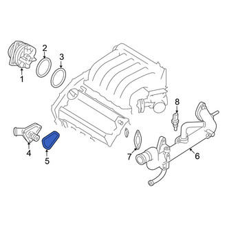 Nissan OE - Engine Coolant Thermostat Housing Gasket