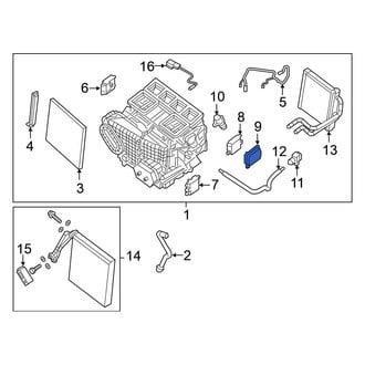 Nissan OE - HVAC Control Module