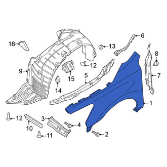 Nissan OE - Front Left Fender