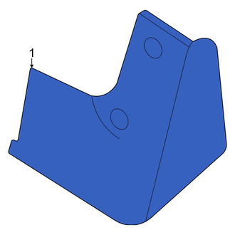Nissan OE - Front Left Mud Flap