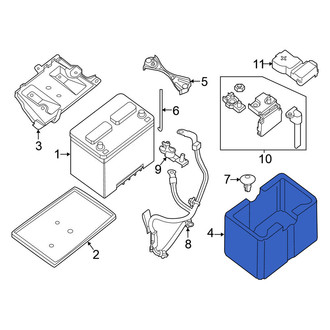 Nissan OE - Battery Cover