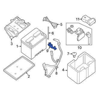 Nissan OE - Battery Cable Terminal End