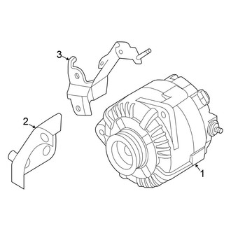 Nissan OE - Electrical - Alternator (Base / S / SL / SR / SV 2.5L)