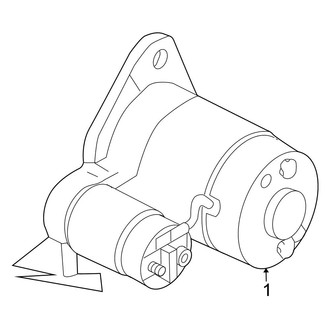 Nissan OE - Electrical - Starter (Base / S / SL / SR / SV 2.5L)