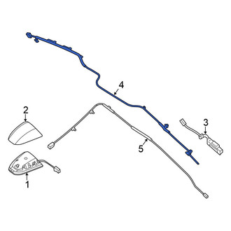Nissan OE - Antenna Cable