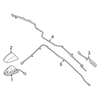 Nissan OE - Electrical - Antenna (Sedan)
